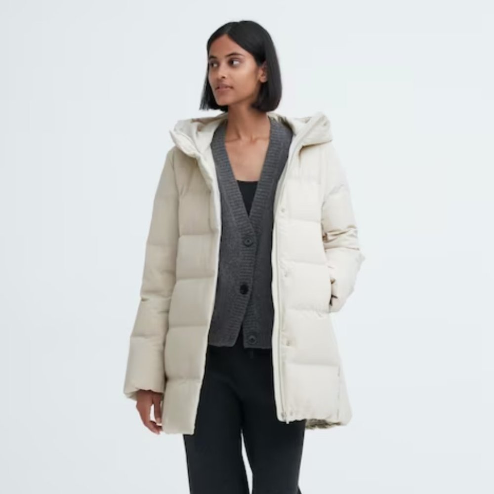 Uniqlo Seamless Down Short Coat size XS